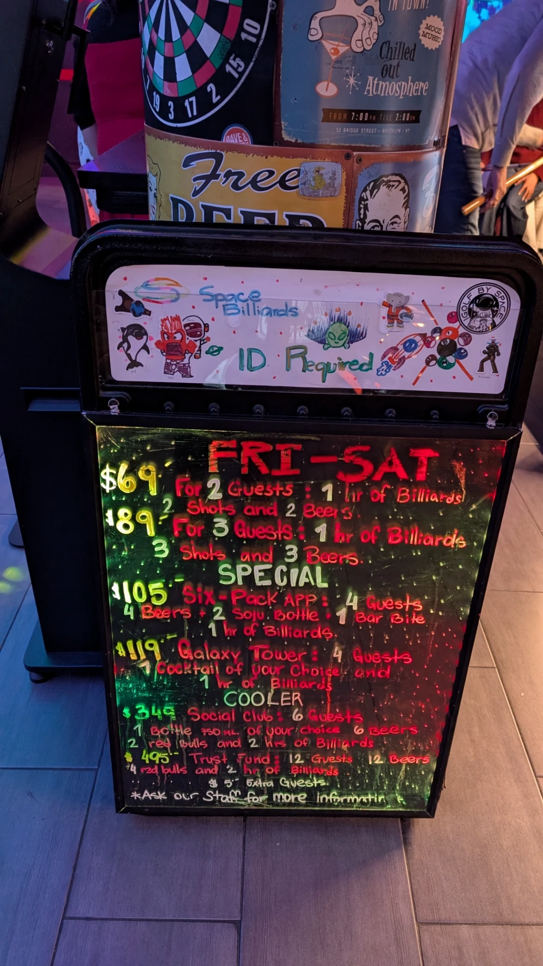 Space Billiard Pool Hall & Sports Bar | Koreatown NYC photo 3